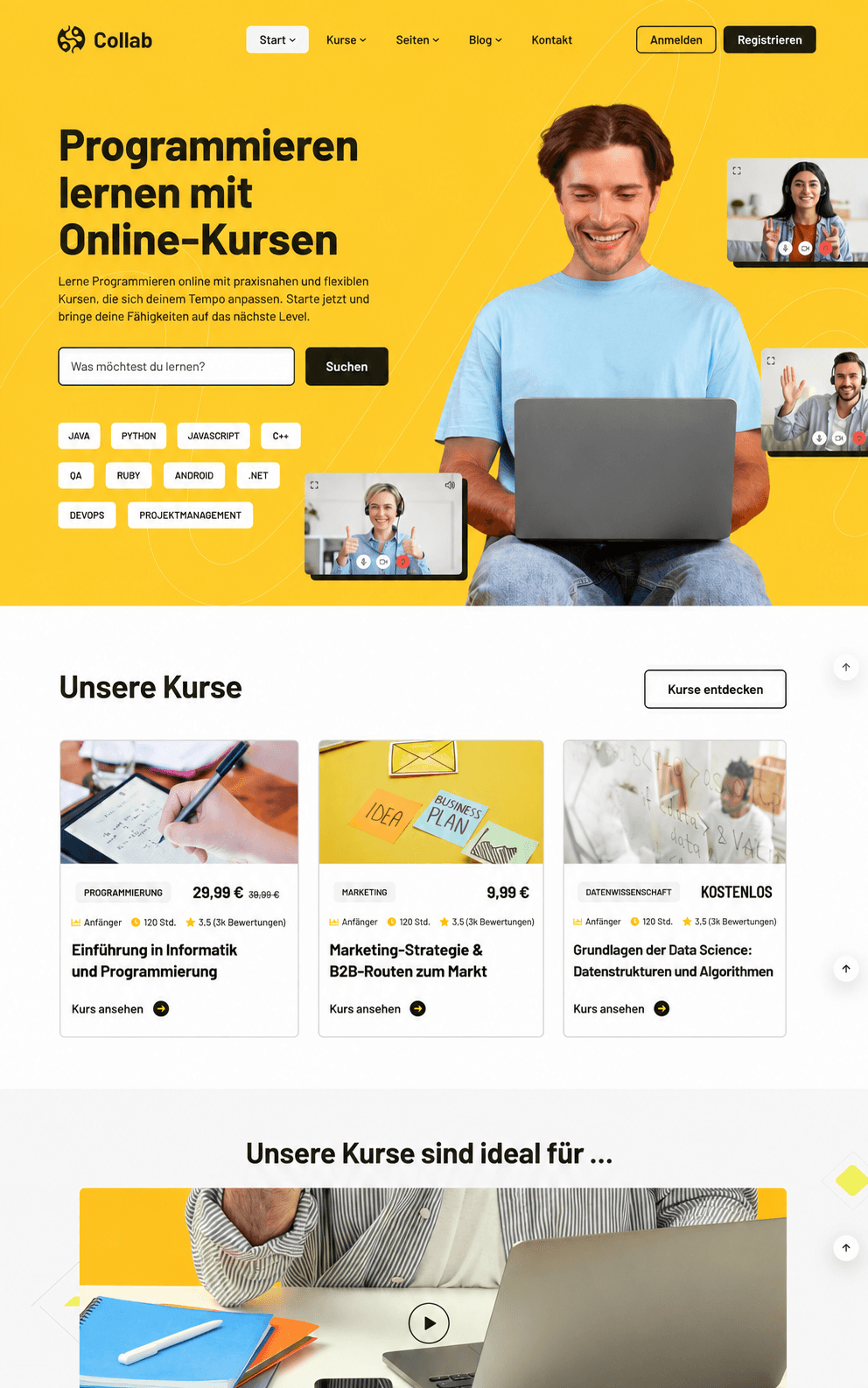 Beispiel Website 3